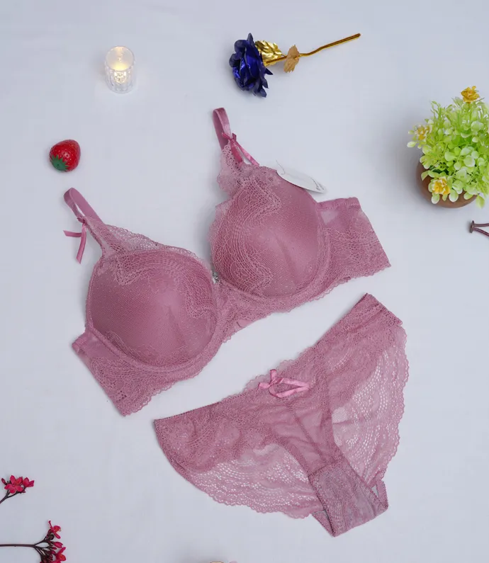 Double Padded Push Up Bra Set